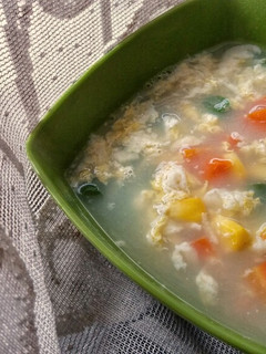 Foto resep Sup Sayuran Telur MPASI 1+