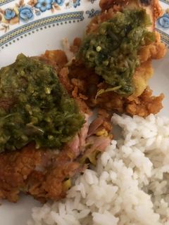 Foto resep Ayam geprek crispy sambel ijo