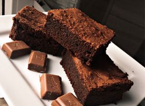 Csokis brownie 🍫 recept fotója