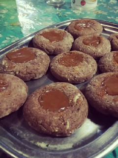Una foto de Pepas de choco con dulce de leche 💥