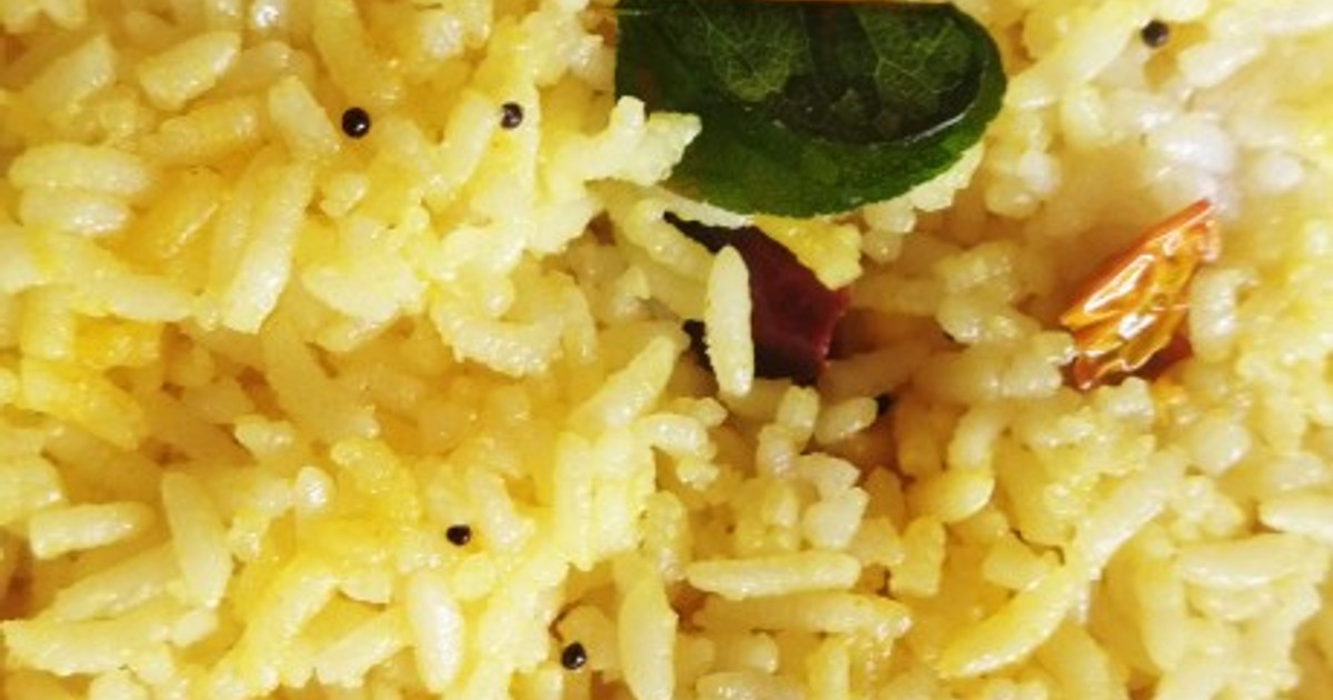 லெமன் சாதம்(Lemon Rice Recipe In Tamil) இவருடைய ரெசிபி Sabari Sabari ...