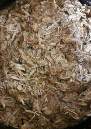 Una foto de Relleno de pollo especial para tartas y empanadas