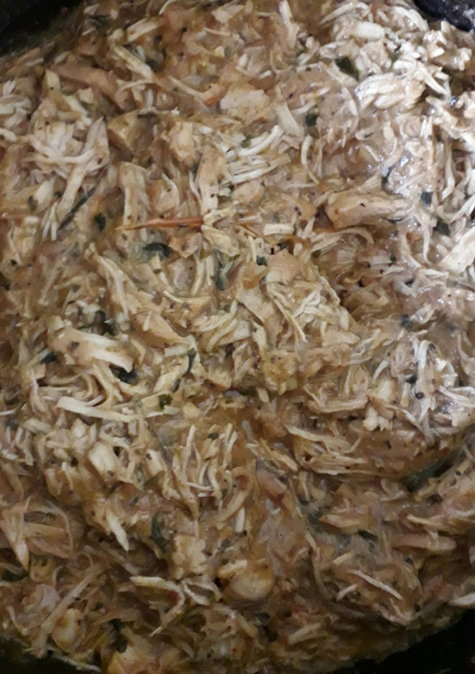 Una foto de Relleno de pollo especial para tartas y empanadas