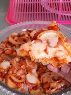 Foto resep Pizza roti tawar teflon