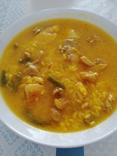 Una foto de Arroz caldoso en la cecotec Mambo