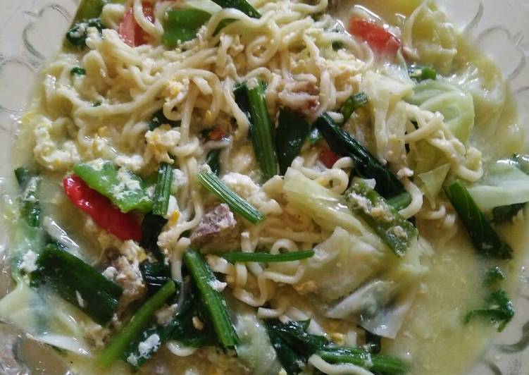 Langkah Mudah untuk  13. Mie Jawa (mie nyemek / mie godok) Jadi, Menggugah Selera