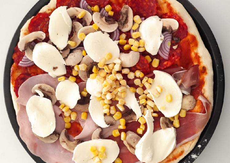 Recipe of Homemade Pizza