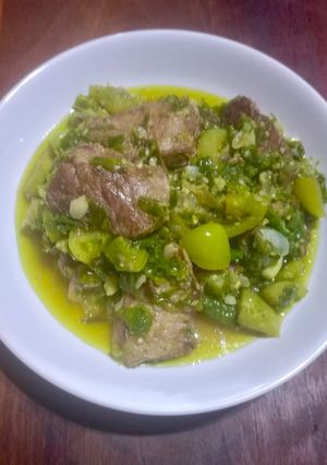 Foto resep Daging Sapi Cabe Ijo