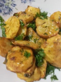 صورة لوصفة بطاطس 🥔 بانيه وقرنبيط