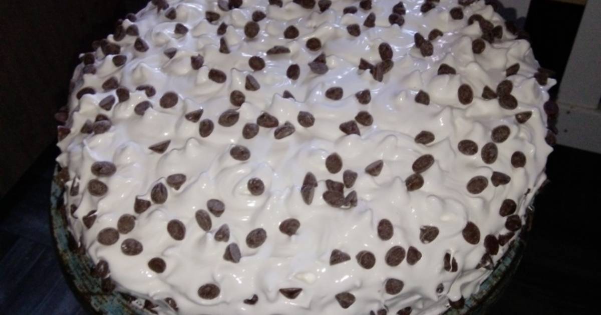Torta Con Chispas De Chocolate Receta de Jeniffer??- Cookpad