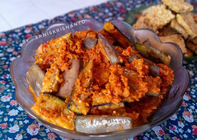Cara Memasak Sambal Terong Ungu Murah