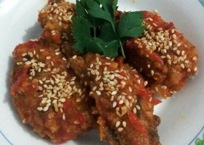 Ayam goreng korea ala ala