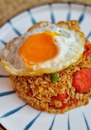 Foto resep Nasi goreng kimchi