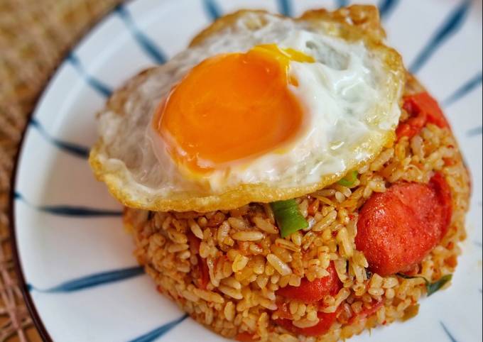 Easiest Way to Make Appetizing Nasi goreng kimchi