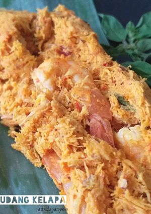 Foto resep Pepes Udang Kelapa