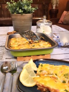 صورة لوصفة 71 صينية بطاطا بالبيض 🥔🥚