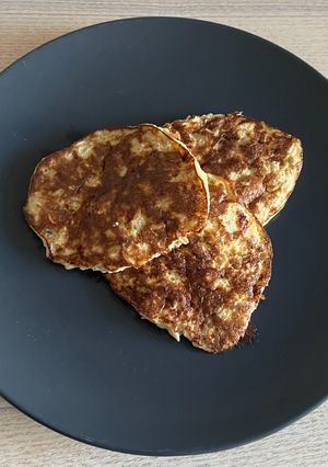 Una foto de Pancake de Plátano saludable