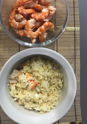 รูปของ ข้าวผัดกุ้ง ไมโครเวฟ