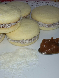 Una foto de Alfajores de Maicena