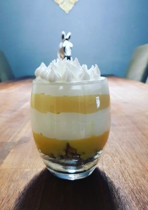 Una foto de Pie de Mango-Maracuyá