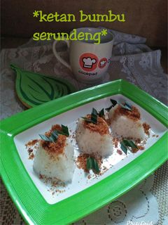 Foto resep *ketan bumbu serundeng*