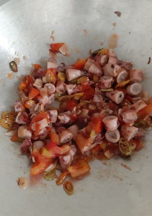 Foto resep Sambal cumi asin