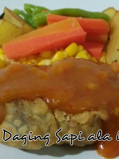 Foto resep Steak Daging Sapi crispy