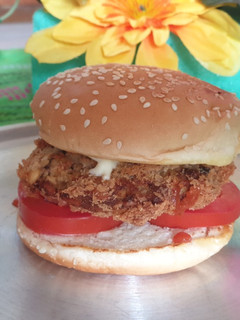 Foto resep Burger Tempe/ Patty Vegan