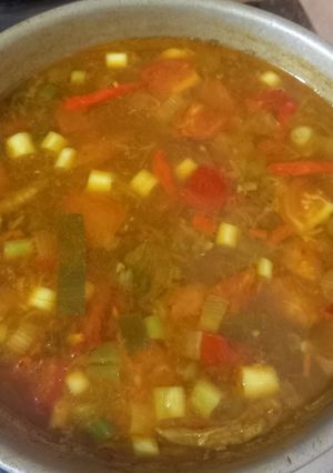 Foto resep Asam_asam daging tempe