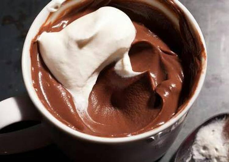 Simple Way to Prepare Homemade Chocolate Pudding