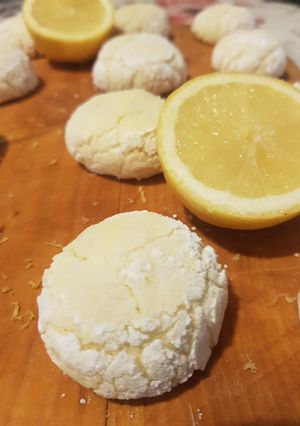 Une photo de 🍋Lemon Crinkles/Craquelés au Citron🍋
