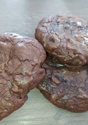 Une photo de Cookies facon brownies