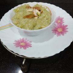 A picture of Lauki Ka Halwa.