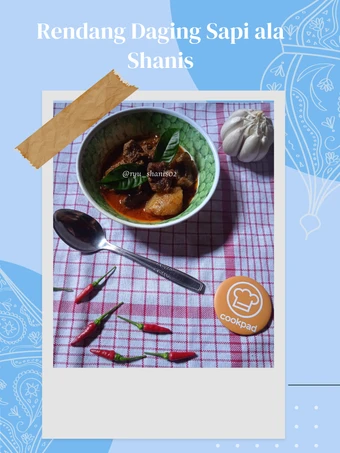 Cara Mudah Menyiapkan Resep 24 BA. Rendang Daging ala Shanis yang Menggugah Selera Anti Ribet, Uenak Banget