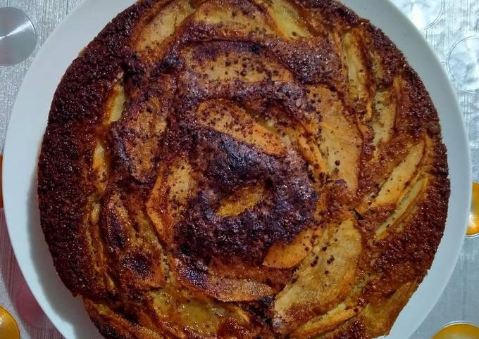 Deliziosa torta alle mele e cannella