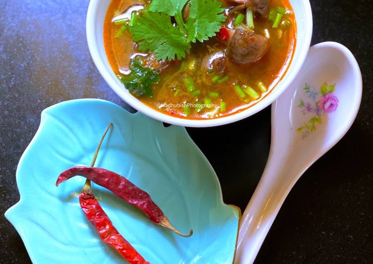 Simple Way to Make Homemade Chilli Mushroom Soup