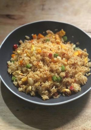 Foto resep Nasi goreng tanpa kecap
