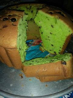 Foto resep Bolu pandan meses