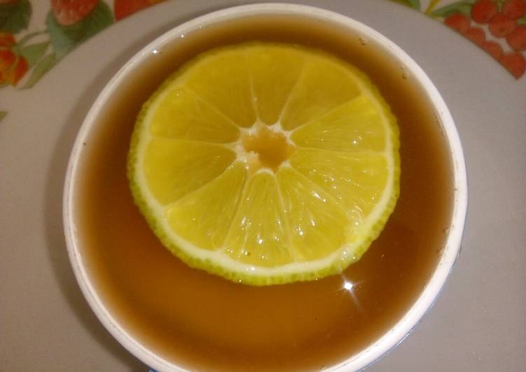 Recipe of Awsome Lemon tea Cooking Basics for Newbies