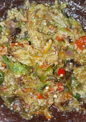 Foto resep (#5)📌Sambal penyet terong ala ibuk🥰