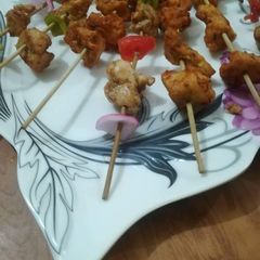A picture of Chicken Shashlik Recipe.