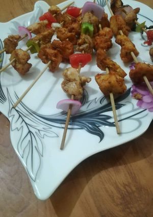 A picture of Chicken Shashlik Recipe.