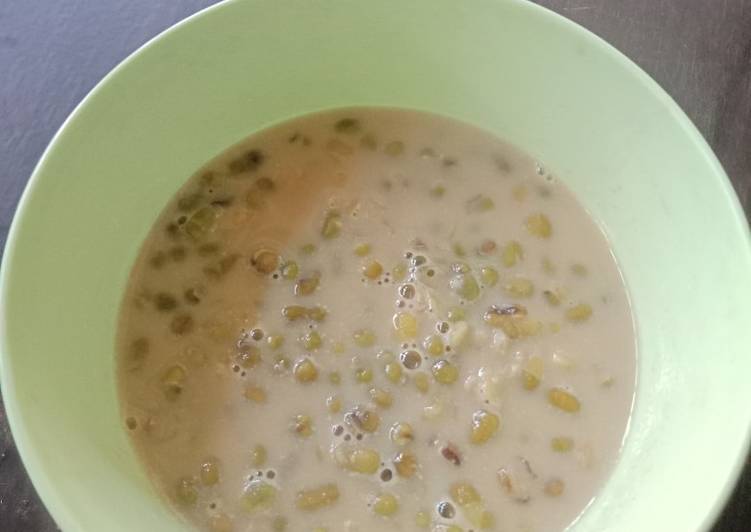 Resep Bubur kacang hijau fiber creme Anti Gagal