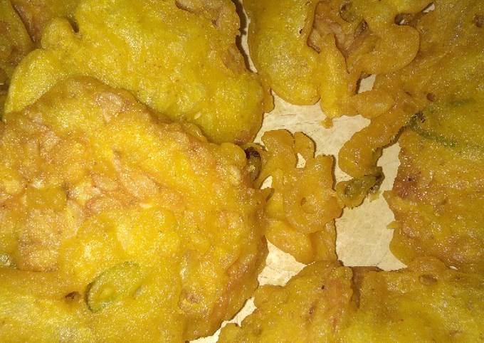 Tempe goreng tepung renyah (mendoan crispy)