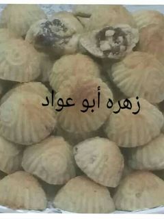 صورة لوصفة معمول بالشوفان والتمر والجوز