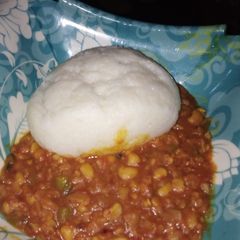 A picture of Tuwan shinkafa miyan wake.