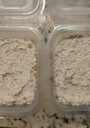 Una foto de Queso crema rápido de almendras