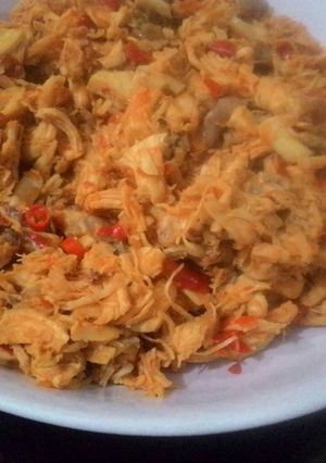 Foto resep Ayam Suwir Lombok (Cabai Rawit)