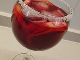 Copita refrescante de flor de Jamaica y cítricos
