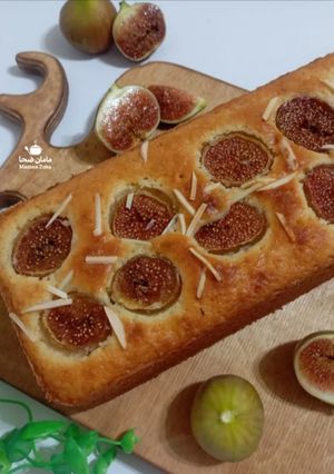 عکسی از دستور کیک انجیر